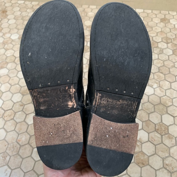 Frye Jenna stud Moto Biker boots - Picture 10 of 15